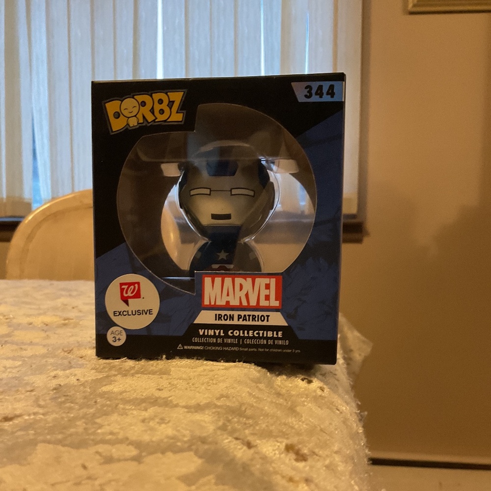 Funko Dorbz Marvel Iron Patriot #344 Vinyl Collectible